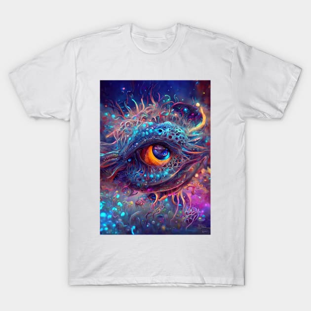 Sea Monster Eye T-Shirt by wumples